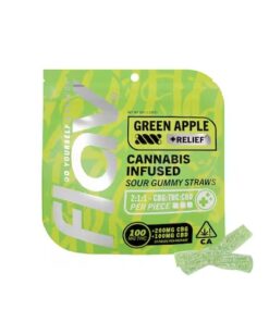 Flav Edibles - Relief CBG Straws - 2:1:1 CBG, CBD,THC