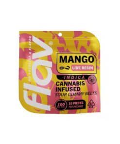 Flav Edibles - Live Resin Mango Belt - 100mg